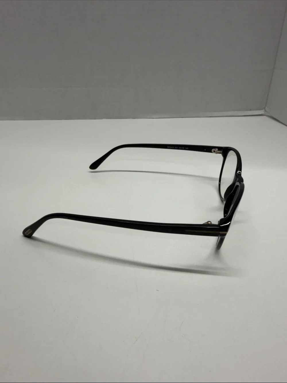 Tom Ford TF-5422 Eyeglasses Designer Round Eye Wear Glasses Frames Black Silver